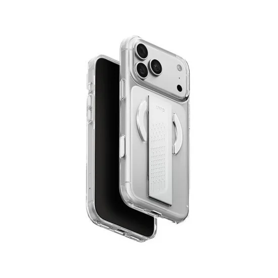 Uniq Hybrid Heldro Air MagSafe Case for iPhone 18 Pro Max - Lucent Clear